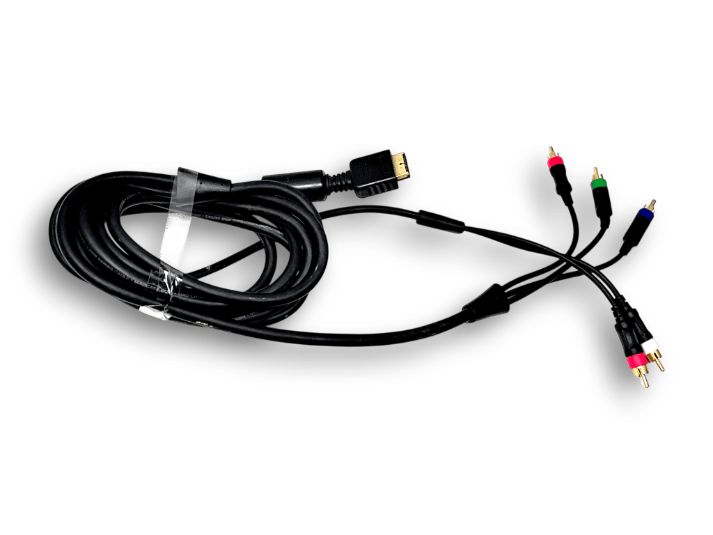 PS2 COMPONENT Leads FIVE PRONG 5-PRONG (best picture quality)
