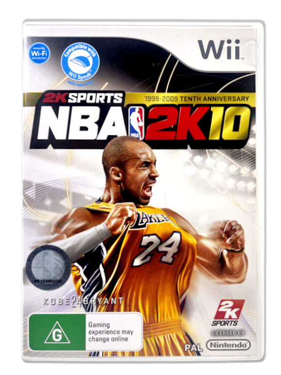 NBA 2K10: TENTH ANNIVERSARY EDITION (Wii)