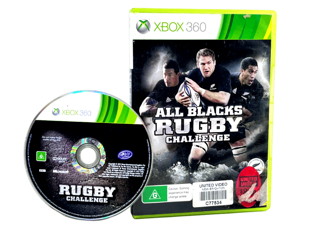 The All Blacks Rugby Challenge XBox 360