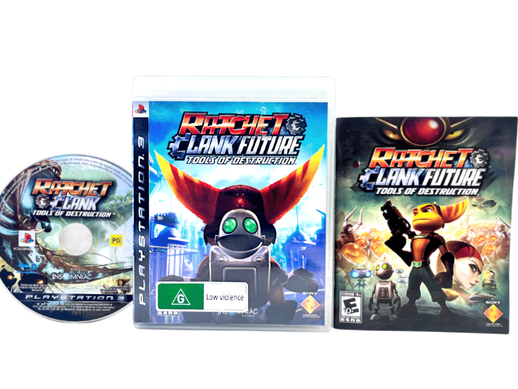 Ratchet & Clank: Tools Of Destruction PS3 – Version Promo Presse PAL, Bon état