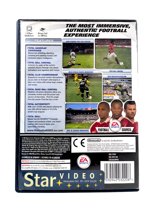 FIFA Football 2003 (GameCube) - Image 2