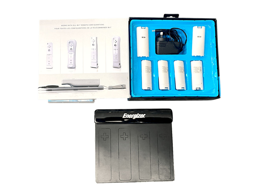 Nintendo Wii ENERGIZER PowerPlay Flat Panel 4 Remote Charging Station *MINT IN BOX* - Image 3
