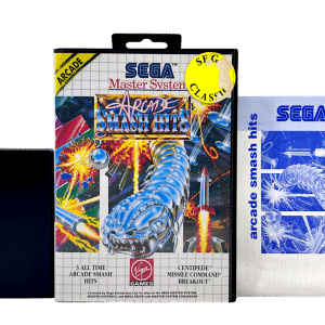 ARCADE SMASH HITS (Sega Master Systtem) *EXCELLENT + COMPLETE*