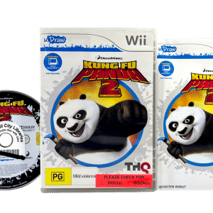 KUNG FU PANDA 2 (Wii) UDraw game *Excellent + Complete*