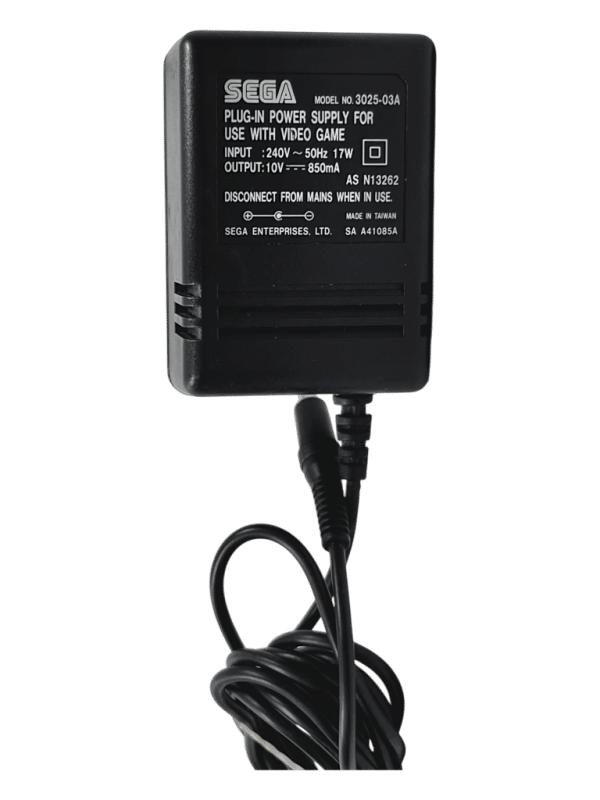 Genuine SEGA Master System AC Power Adaper 3025-03A VERSION 2