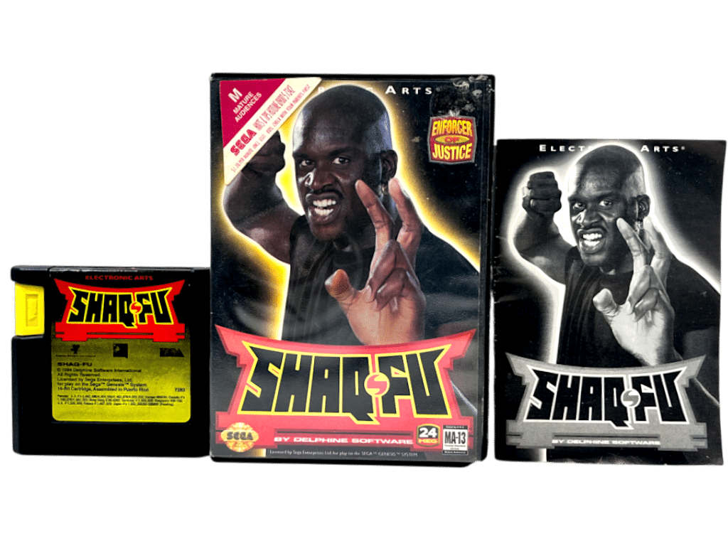 SHAQ FU SHAQ-FU (Sega Mega Drive) *TIDY + COMPLETE*