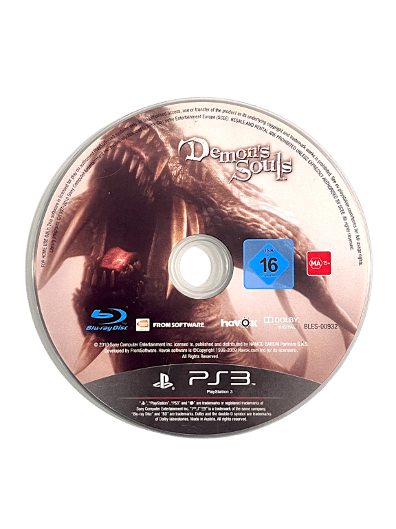 Demon's Souls (PS3) *DISC EXCELLENT* Appleby Games