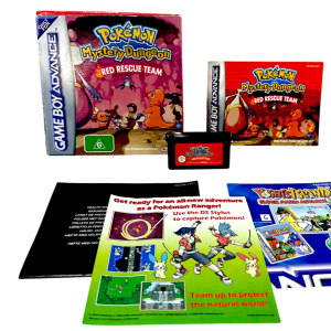 Pokemon Mystery Dungeon Red Rescue Team (GBA) *BOXED + COMPLETE*