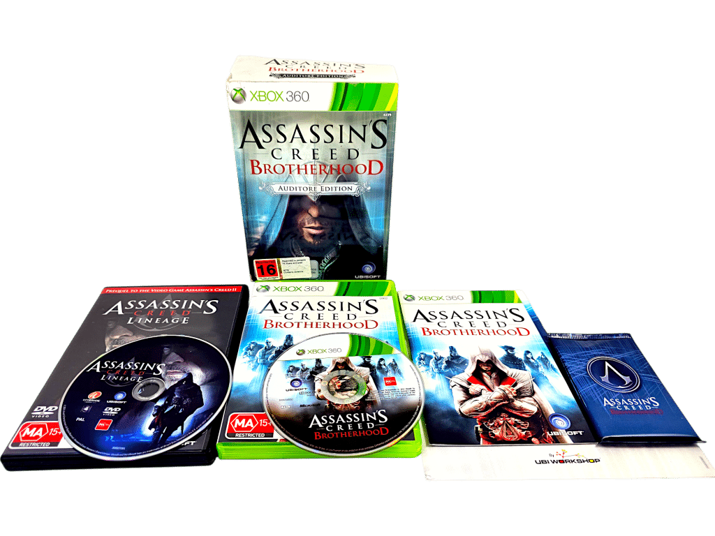 Assassin's Creed Brotherhood Auditore Edition (Xbox 360) *MINT COMPLETE* - Image 2