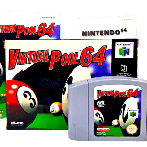 Virtual Pool 64 (N64) *MINT COMPLETE*