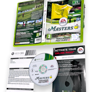 Tiger Woods PGA Tour 12 THE MASTERS (Xbox 360) *EXCELLENT & COMPLETE*