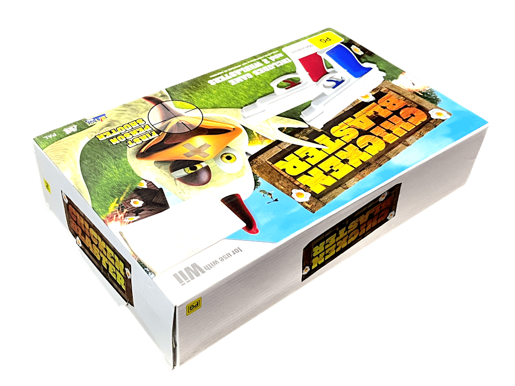Chicken Blaster Game + Guns (Wii)