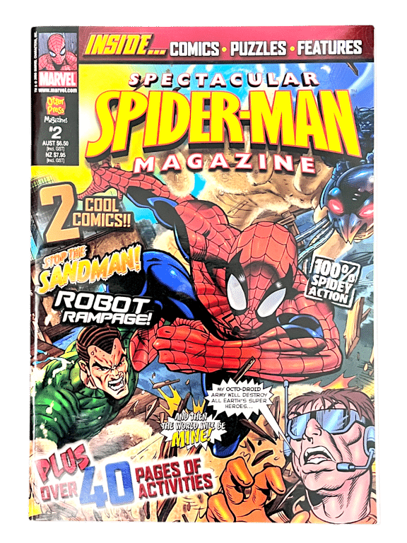 Spectacular Spider-Man Magazine Otter Press Comics 2004