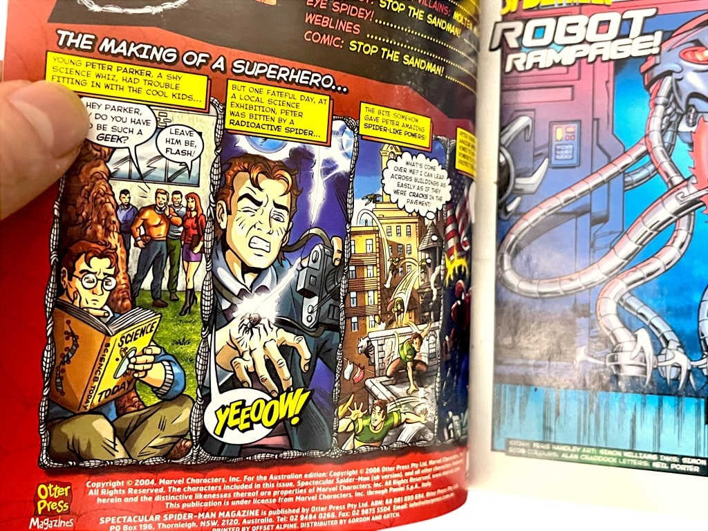 Spectacular Spider-Man Magazine Otter Press Comics 2004 - Image 4