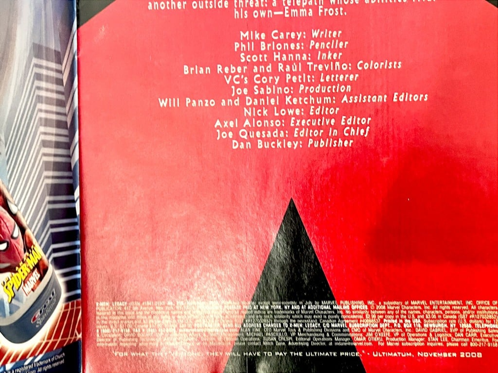 Marvel X-Men: legacy #216 Vol 1 (Marvel, 2008) - Image 7