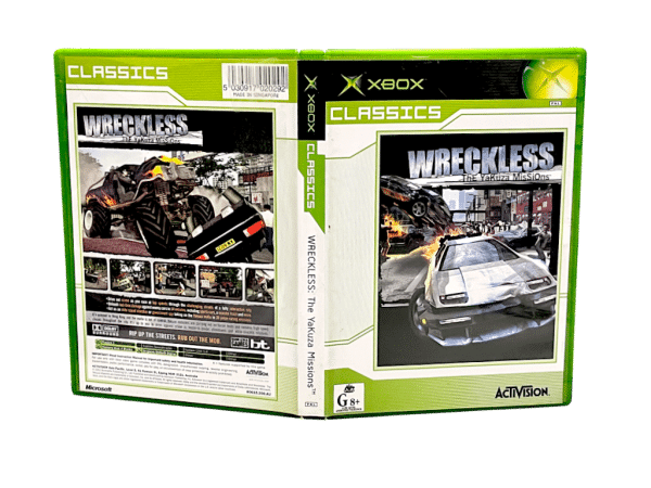 YAKUZA: Wreckless the YAKUZA Missions (Xbox)