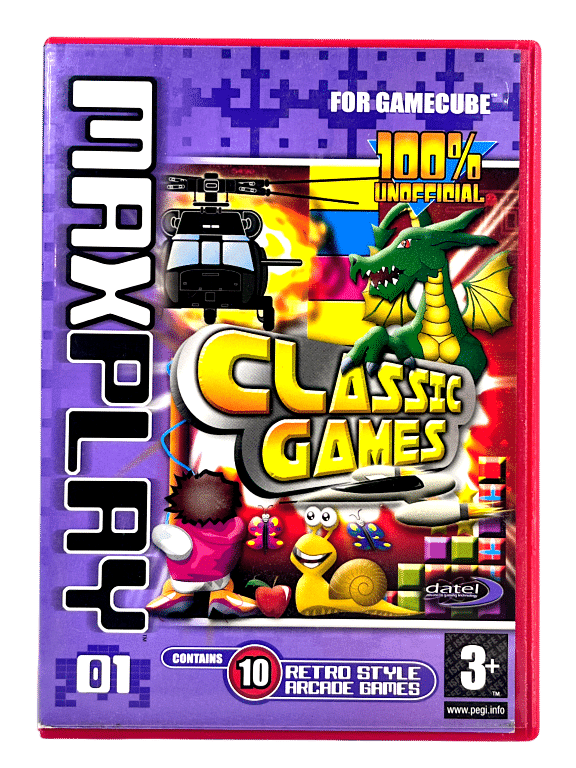 MAXPLAY Classics for GameCube: 10 Retro Style Arcade Games