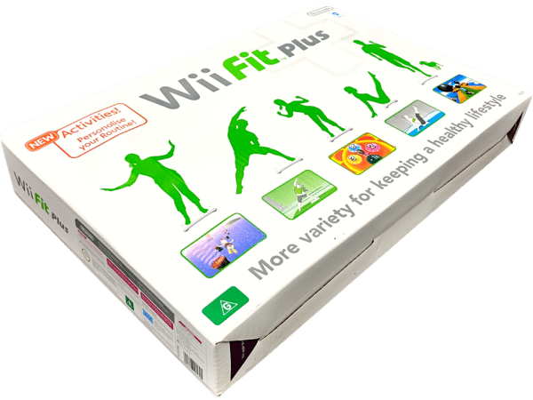 Wii Fit PLUS (Board + Game) *COMPLETE BOX SET*
