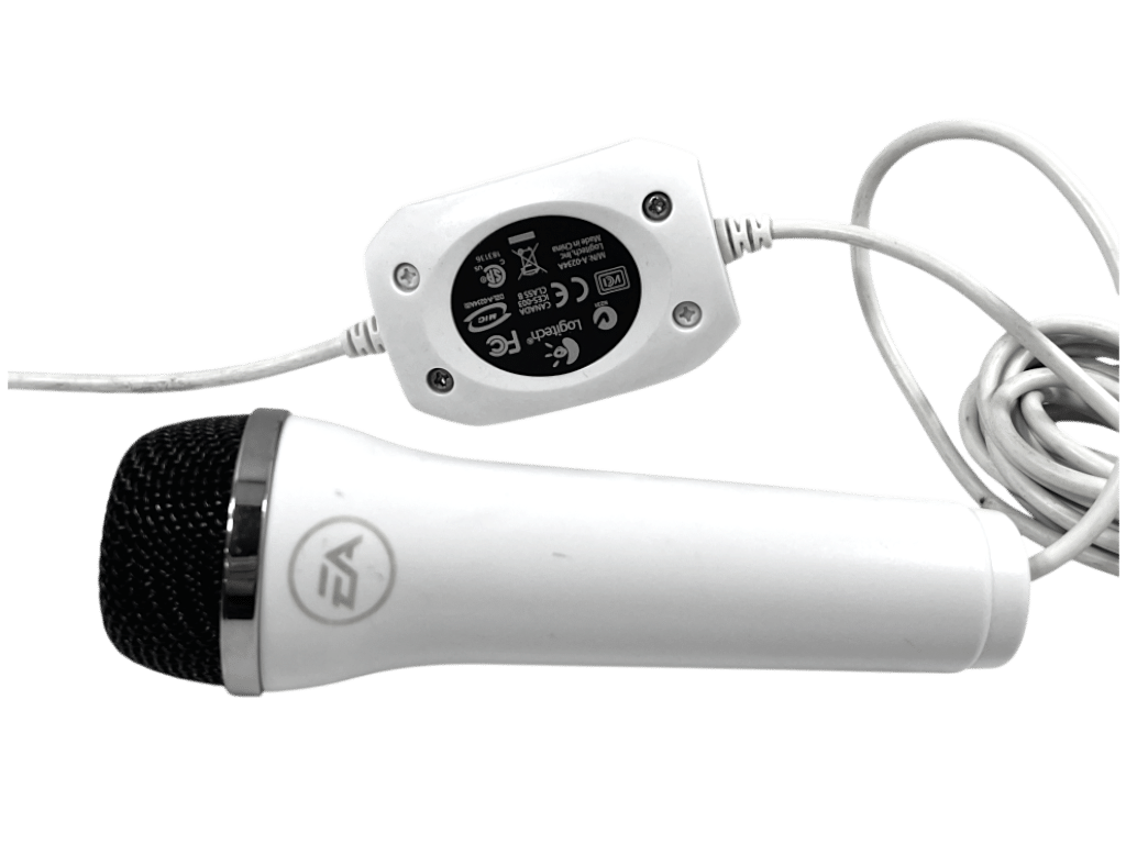 Genuine Logitech Microphone for PS3 / Xbox One / Wii + Wii U *WHITE*