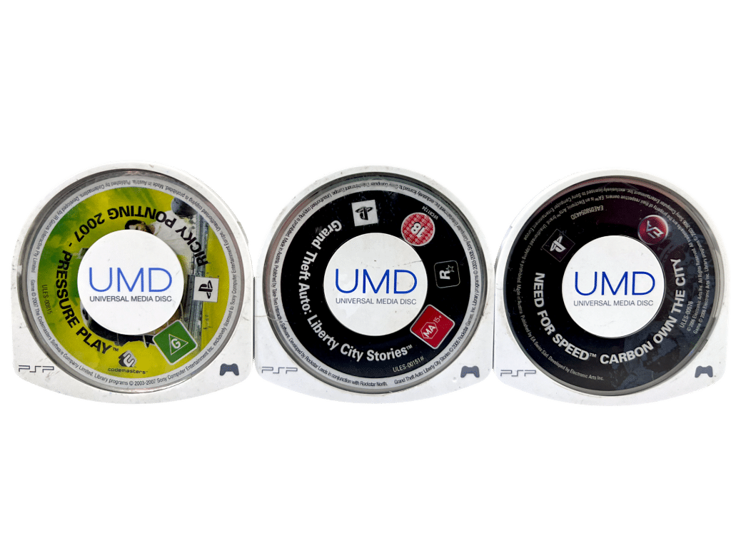 PSP Games: Cricket + Need for Speed Carbon + Grand Theft Auto!