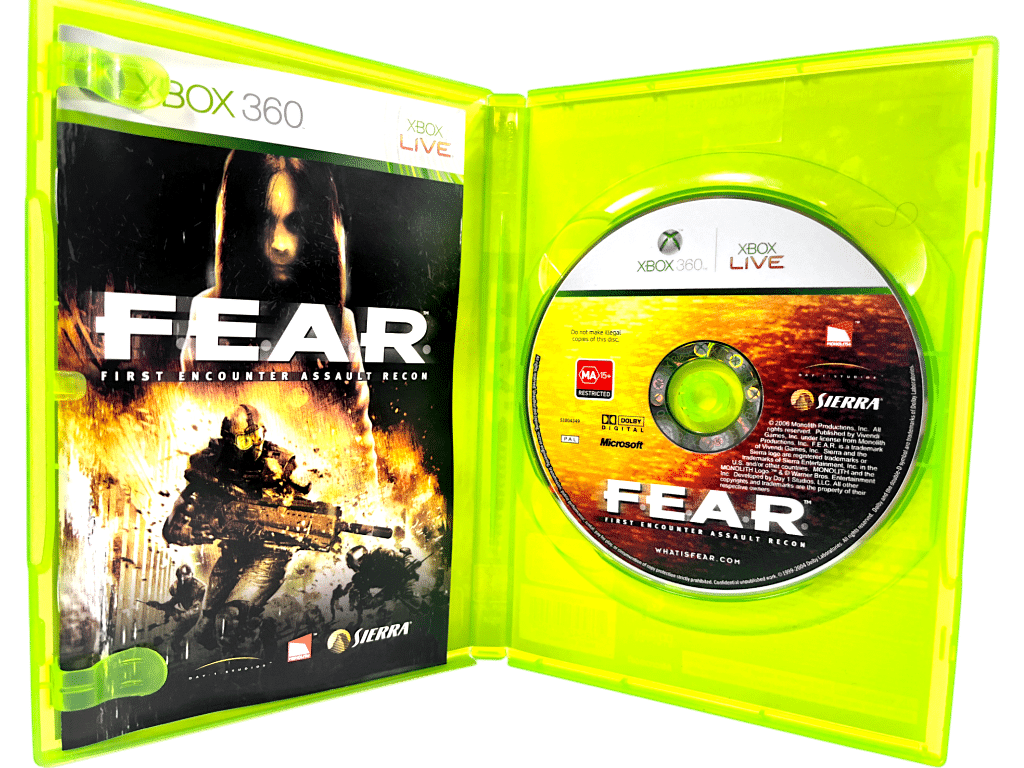First Encounter Assault Recon FEAR (Xbox 360) *MINT