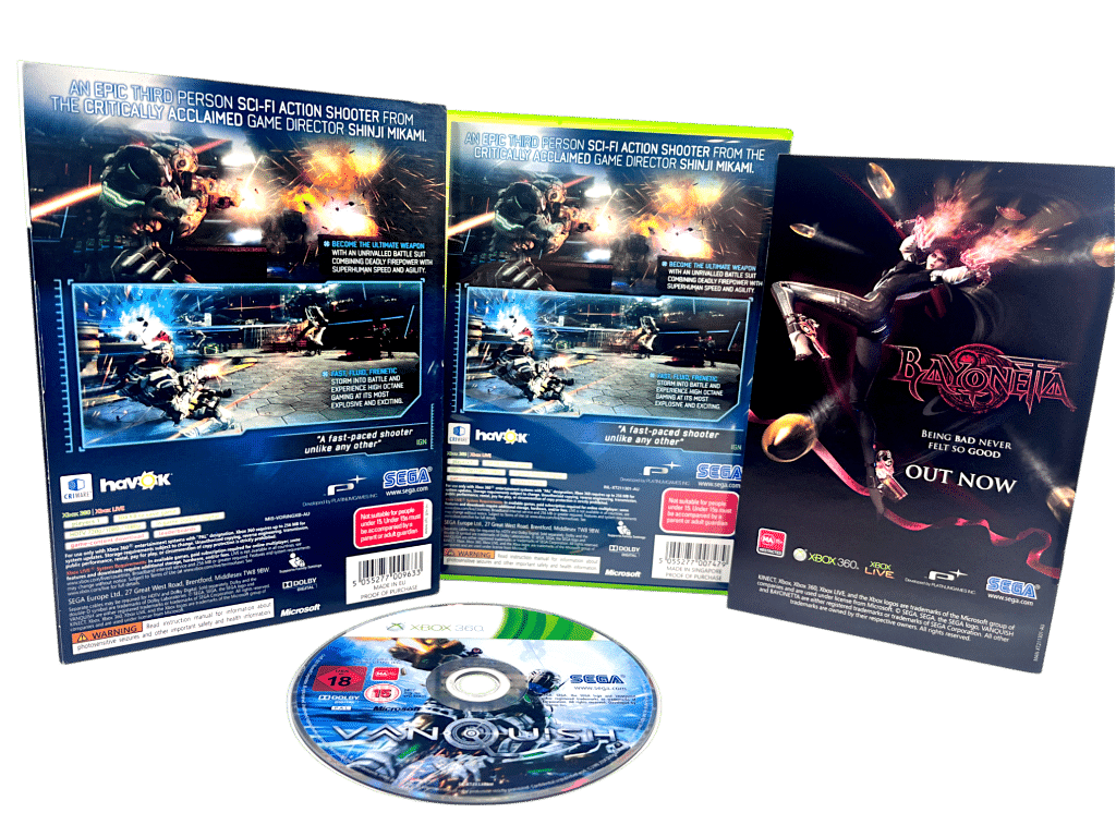 VANQUISH (XBox 360) *BOXED VENTICULAR EDITION*