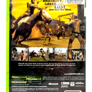 GUN The Wild West Shooter Game (XBox)