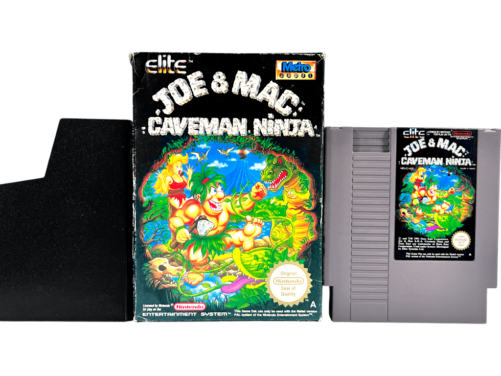 Joe & Mac: Caveman Ninja (NES) *BOXED*