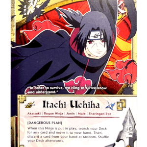NARUTO CCG - Itachi Uchiha 1381 6/3 HOLO