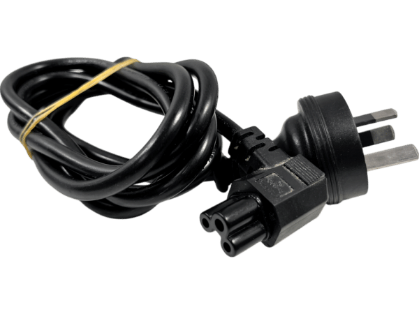 Three-Round-Prong-Pin AC Plug Cable for Laptop Power Supply Wall Adapter 3-Hol