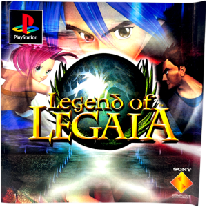 Legend of Legaia SONY PS1 Promo Card