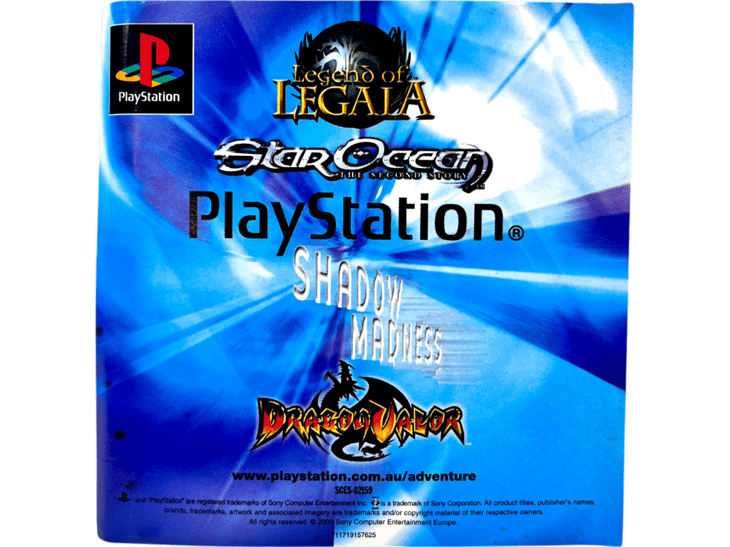 Legend of Legaia SONY PS1 Promo Card - Image 2