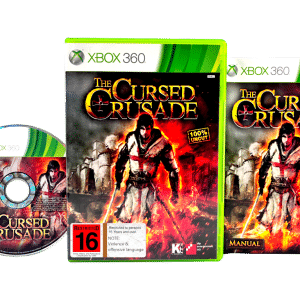 The CURSED CRUSADE (Xbox 360) *MINT COMPLETE*