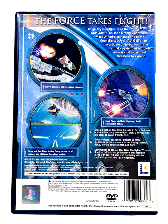 Star wars jedi starfighter ps2 - Collection