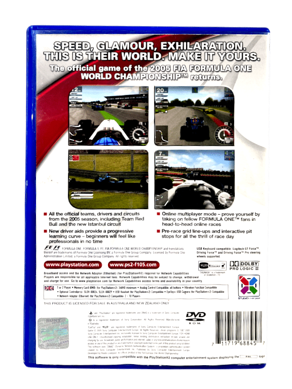 Formula One 05 (F1 05) PS2