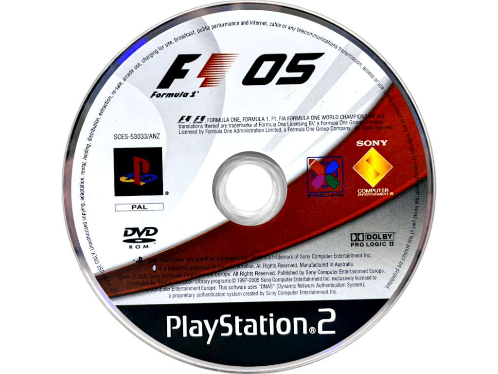 Formula One 05 (F1 05) PS2