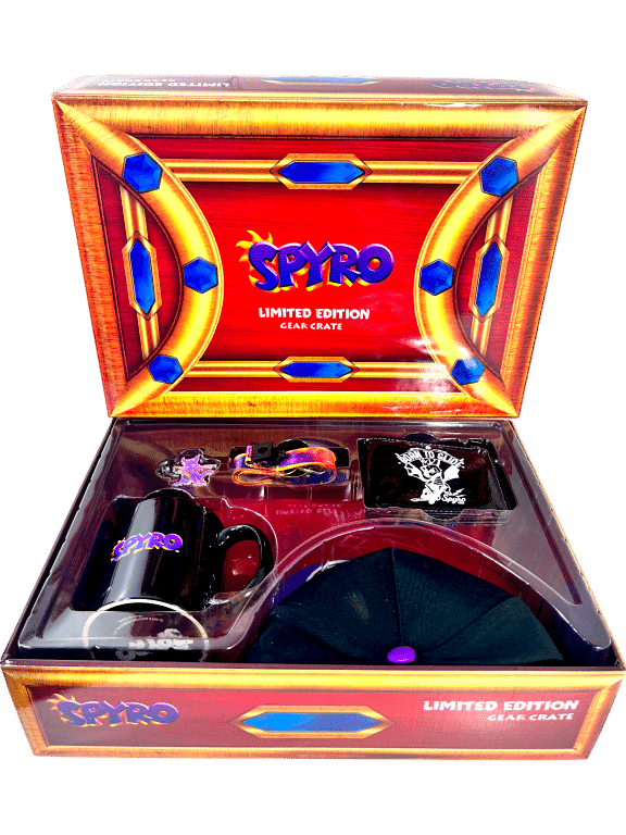 Spyro Limited Edition Gear Crate (Electronic Games)