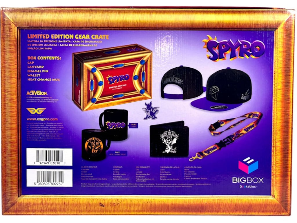 Spyro Limited Edition Gear Crate (Electronic Games)