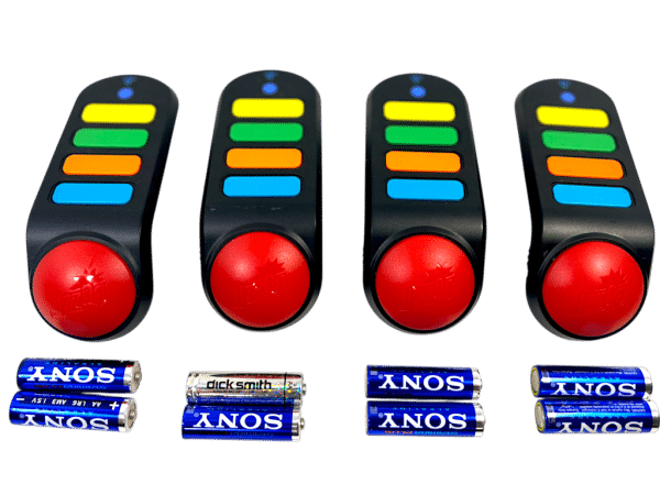 WIRELESS BUZZERS SONY PlayStation 3 / PS3 OR SONY PlayStation 2 / PS2