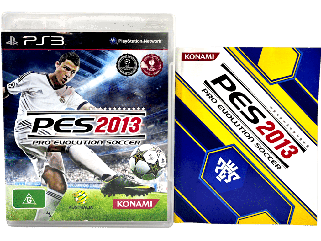 Pro Evolution Soccer 2013 (PES 2013) PS3 CASE MANUAL (No Game