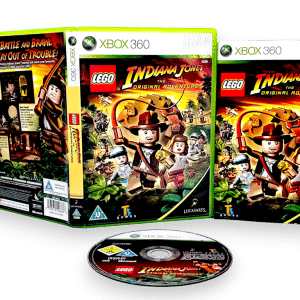 LEGO Indiana Jones: The Original Adventures (XBox 360) *FULL COVER EDITION*