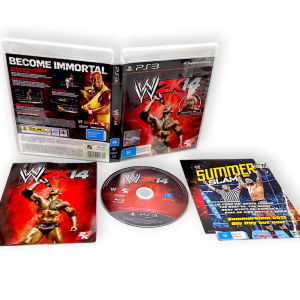 WWE 2K14 (Reversible Cover Edition) PS3 *EXCELLENT & COMPLETE*