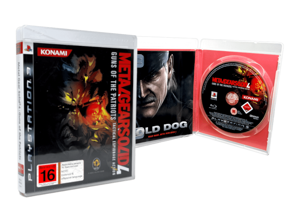 Konami Metal Gear Solid Guns Of The Patriots Xbox 360 Rent Metal