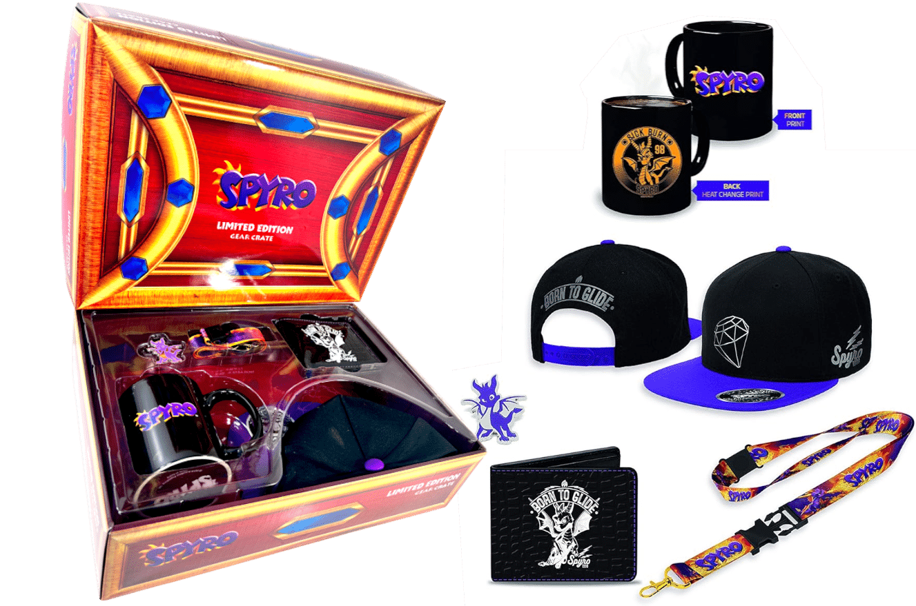 Spyro Limited Edition Gear Crate (Electronic Games)