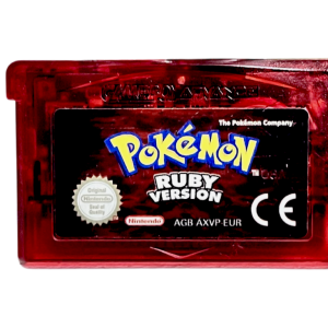 POKEMON RUBY Version (GBA)