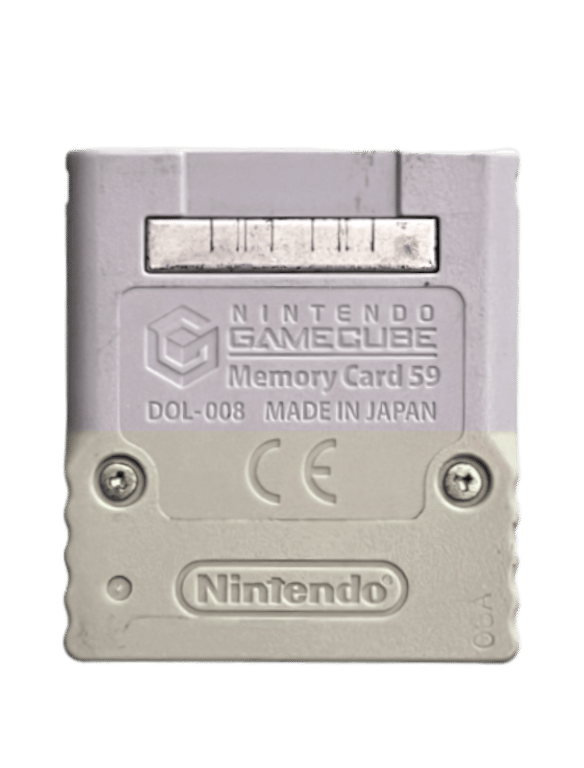 GENUINE NINTENDO GameCube Memory Card - Appleby Games