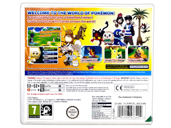 Pokemon SUN (3DS)