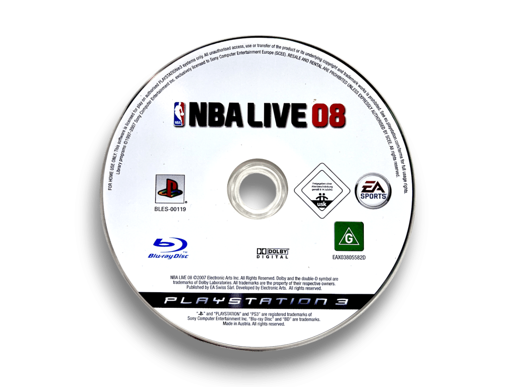 NBA LIVE 08 PS3 (Medium)