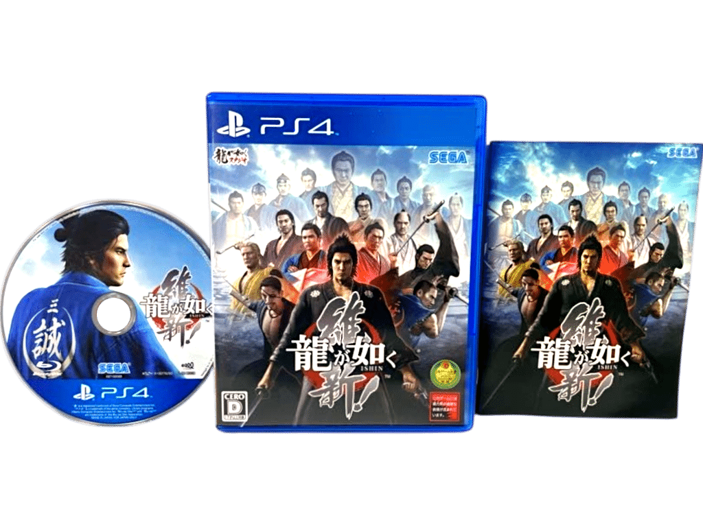 SEGA Ryu GA Gotoku Ishin Yakuza (PS4 JAPANESE) *MINT COMPLETE*
