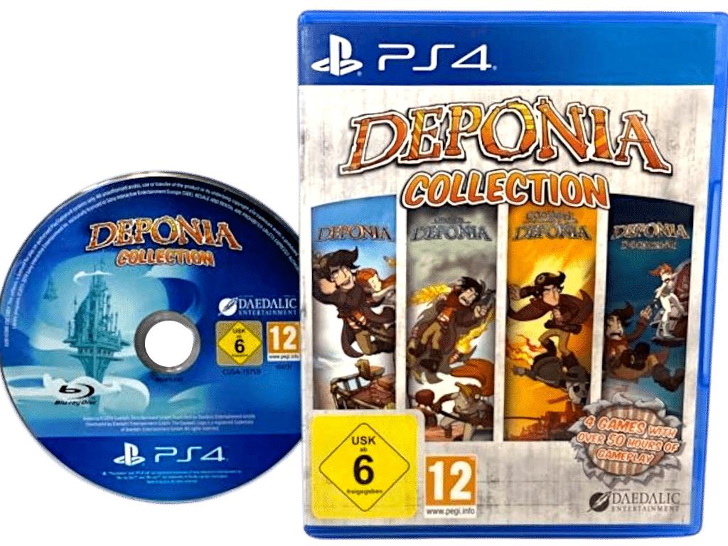 DEPONIA COLLECTION (PS4) *MINT COMPLETE*